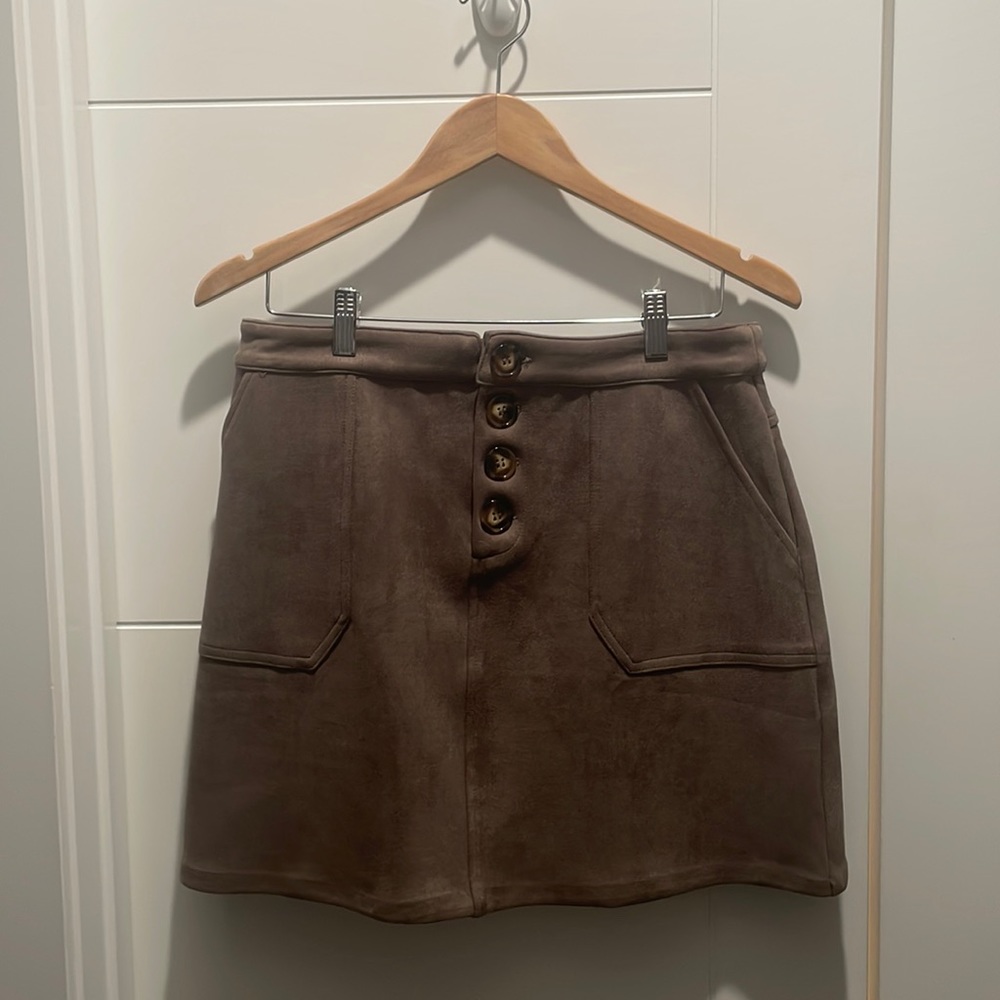 Large HYFVE Skirt, Warm and Brown